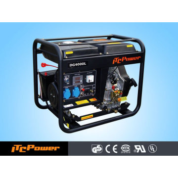 3kVA ITC-POWER armação aberta Gerador Diesel home